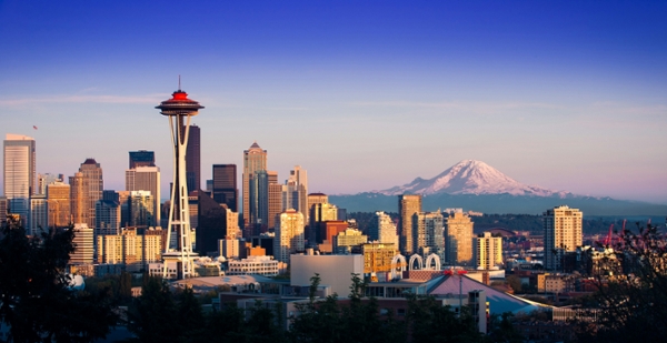 Seattle, Wash. skyline. 
