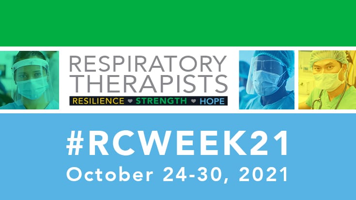 National Respiratory Care Week flyer.