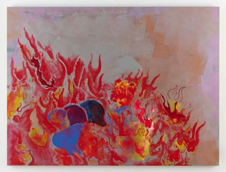Walter Price, Its the fire that holds our attention 2, 2022. Image courtesy of Cultured Magazine.