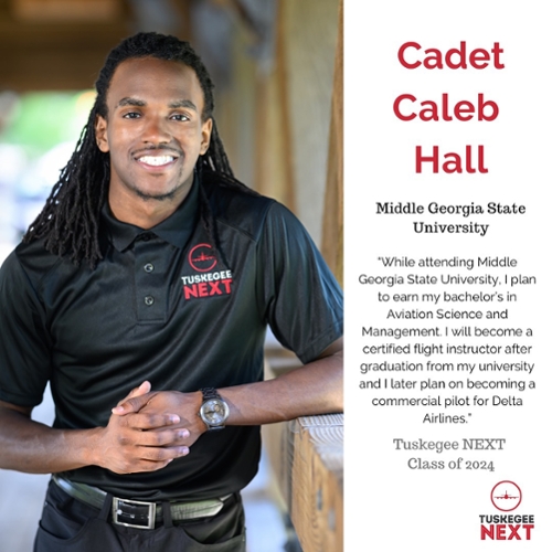 Caleb Hall for Tuskegee NEXT.