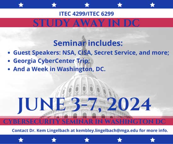 IT Washington, D.C. Study Away Opportunity - June 3-7