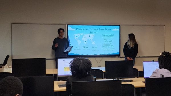 Mateo Rodriguez and Summer Davis present their ITEC 2215 Final Project