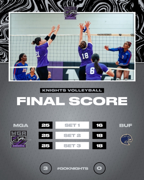 Knights vs Eagles game stats.