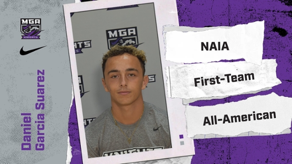 Daniel Garcia Suárez named a First-Team All-American.