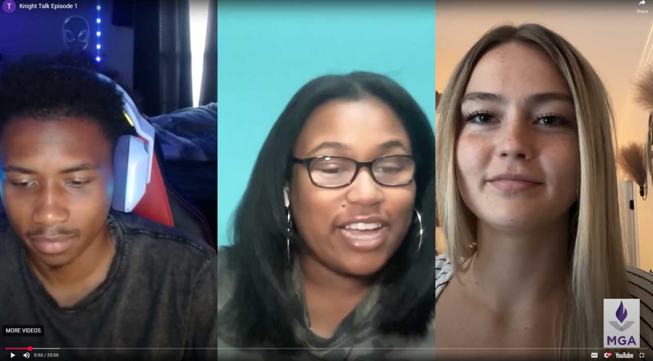 Last week Knight Talk, the student-run podcast, made its debut as a new student media platform at Middle Georgia State University.