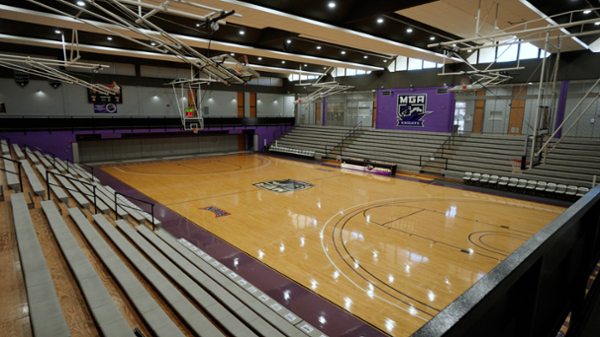 Morris Gym interior on MGA's Cochran Campus.