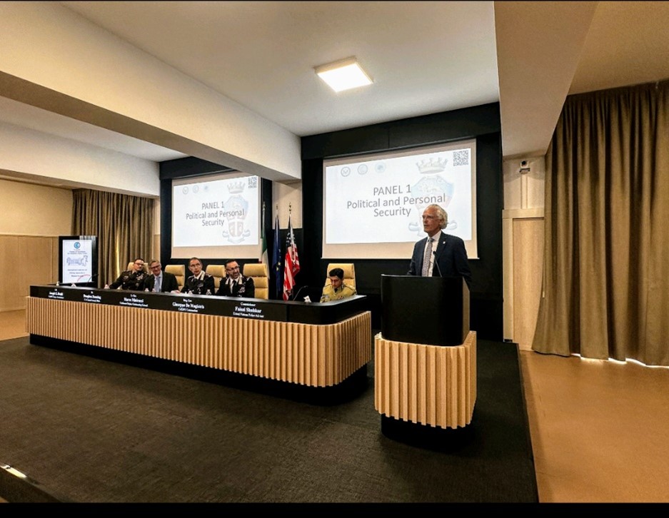 From June 24-26, Dr. Thomas Matyók, associate professor in the Doctor of Science in Public Safety Program, participated in the Center of Excellence for Stability Police Units (CoESPU) International Conference in Vicenza, Italy.