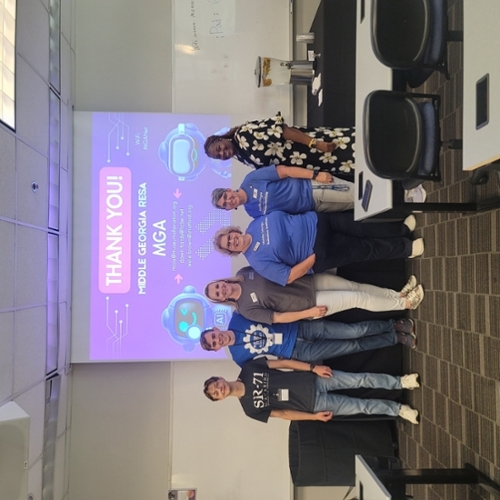The Center for Middle Georgia Studies, in partnership with the Museum of Aviation’s National STEM Academy, hosted a dynamic “Intro to Robotics” STEM Educator Camp on June 16-17. 