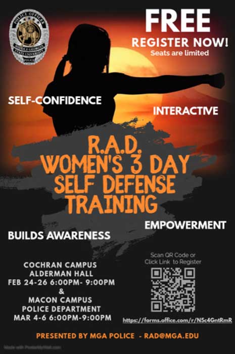 Rad Systems R.A.D. for Women Self-Defense Training