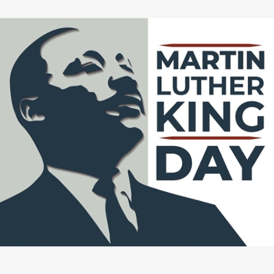 MLK Day graphic.